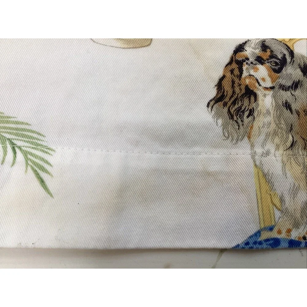 legacy pampered pooch shower curtain dogs